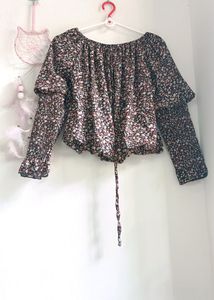 Floral Crop Top