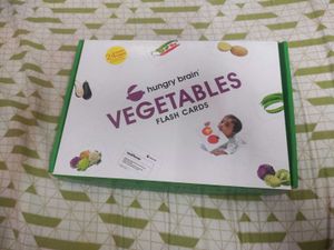 Hungry Brain Vegetables Flash Cards
