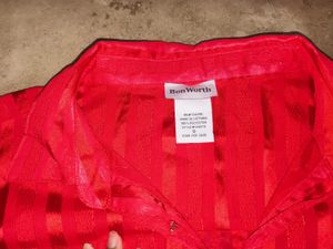 Beautiful Partywear Red Shirt