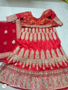 Red Bridal Lehnga