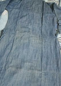 Denim Cotton Kurti