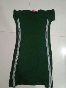 Green T-Shirt Dress