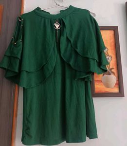 Green Layered Top