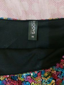 KOOVS SHIMMER COLORFUL SHORTS