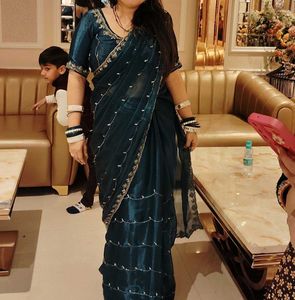 Jimmi Choo Saree Handwork