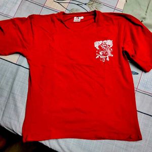 Red Graphic T-Shirt
