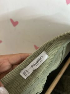 Corduroy mini Skirt