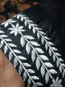 Black And White Kurti