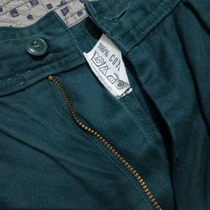 Green Wide Leg Pants