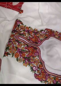 Elegant Embroidered Fabric