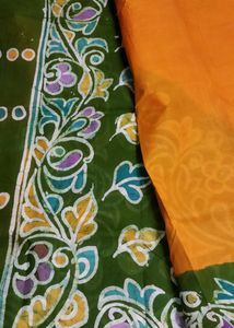Pure Cotton Batick Saree