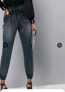 Black Cargo Jeans