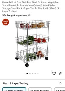 Vegetable Stand With Wheels