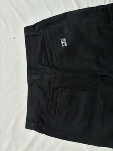 Black Straight Leg Pants