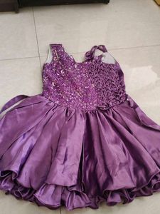 Purple Party Dress