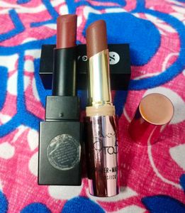 Lakme And Sugar Brown Lipstick Combo