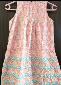 Bohemian Print Sleeveless Dress