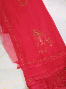 unstitched blouse Embroidered Dupatta