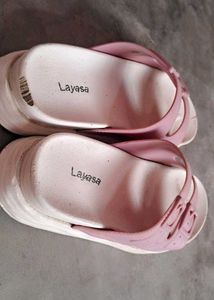 Pink Buckle Slides