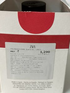 ZARA RED VANILLA EDT PERFUME
