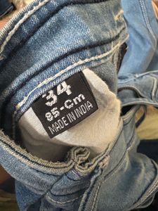 Light Wash Denim Jeans