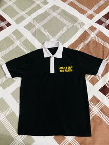 Black And White Half T-Shirt For Men