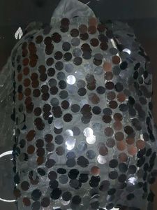 Sparkling Sequin redymede saree and blouse