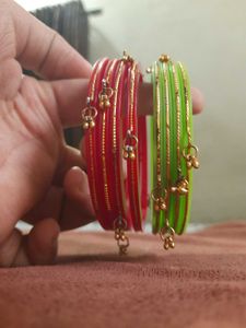 Bangles - Red & Green
