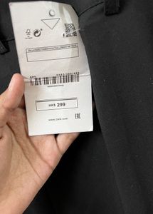 Imported ZARA Black Wide Leg Pants/ Trousers