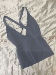 ZARA blue top