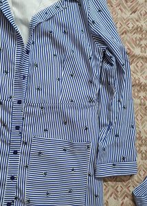 Blue Shirt Dress