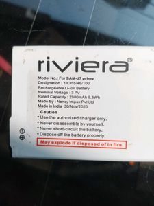 Riviera Battery For J7prime &amp; J6+