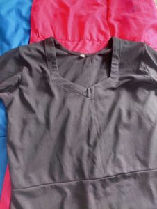 Black Sweetheart Neckline Dress
