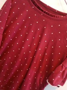 Women Cotton Night Suite