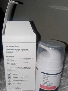 Water Invisible Sunscreen
