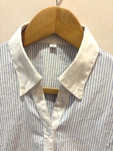 Beautiful Striped Blue Shirt