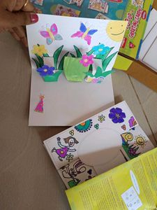 Funskool Pop Up Greeting Cards(3 cards unused)