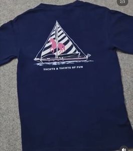 Navy Graphic Tee