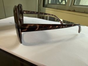 Chic Patterned Oversized Sunglasses