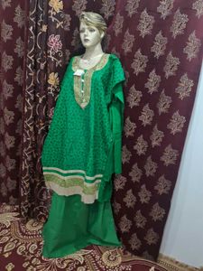 Green Kurta Set