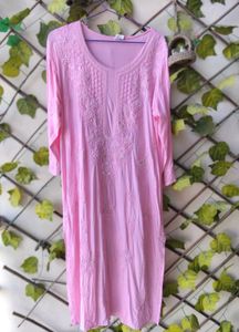 Beautiful Baby Pink Kurta Pant Set
