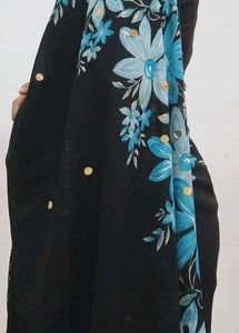 Floral Print Saree