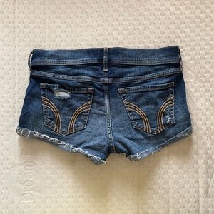 hollister denim shorts