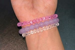 Pastel Beaded Combo Bracelet Set..😍✨
