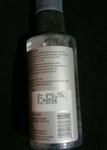 Blue Heaven Makeup Fixer