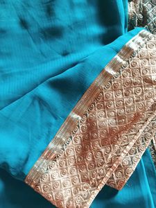 Saree &amp; Stiched Blouse