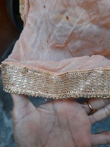 Peach Colour Daily use Dupatta