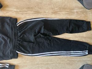 Adidas Kids Tracksuit - Black &amp; White