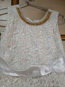 Sparkly White Party Dress