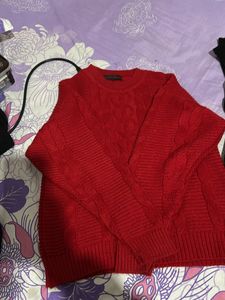 Red Sweater For Sale❣️🧥